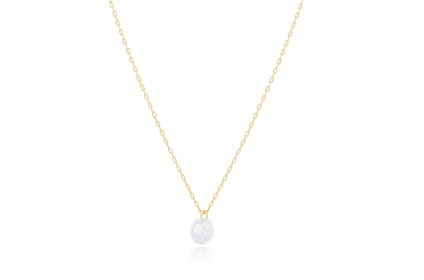 18K Gold Plated Necklace with Pendant