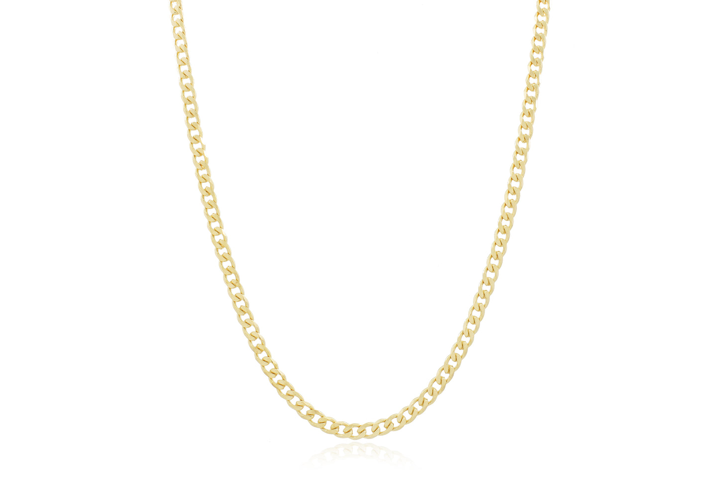 Gold Female Curb Chain (40cm+7)