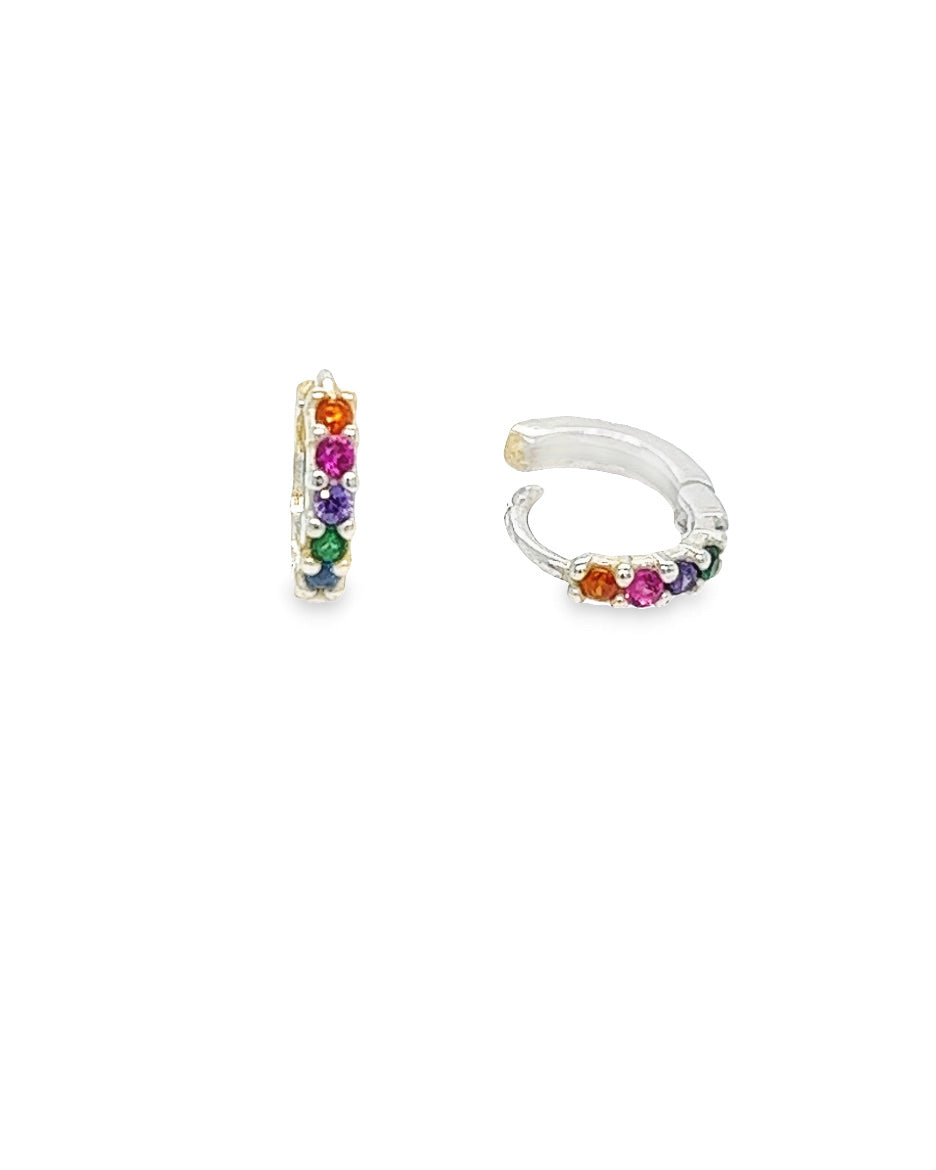 Clip Earring with Zirconia