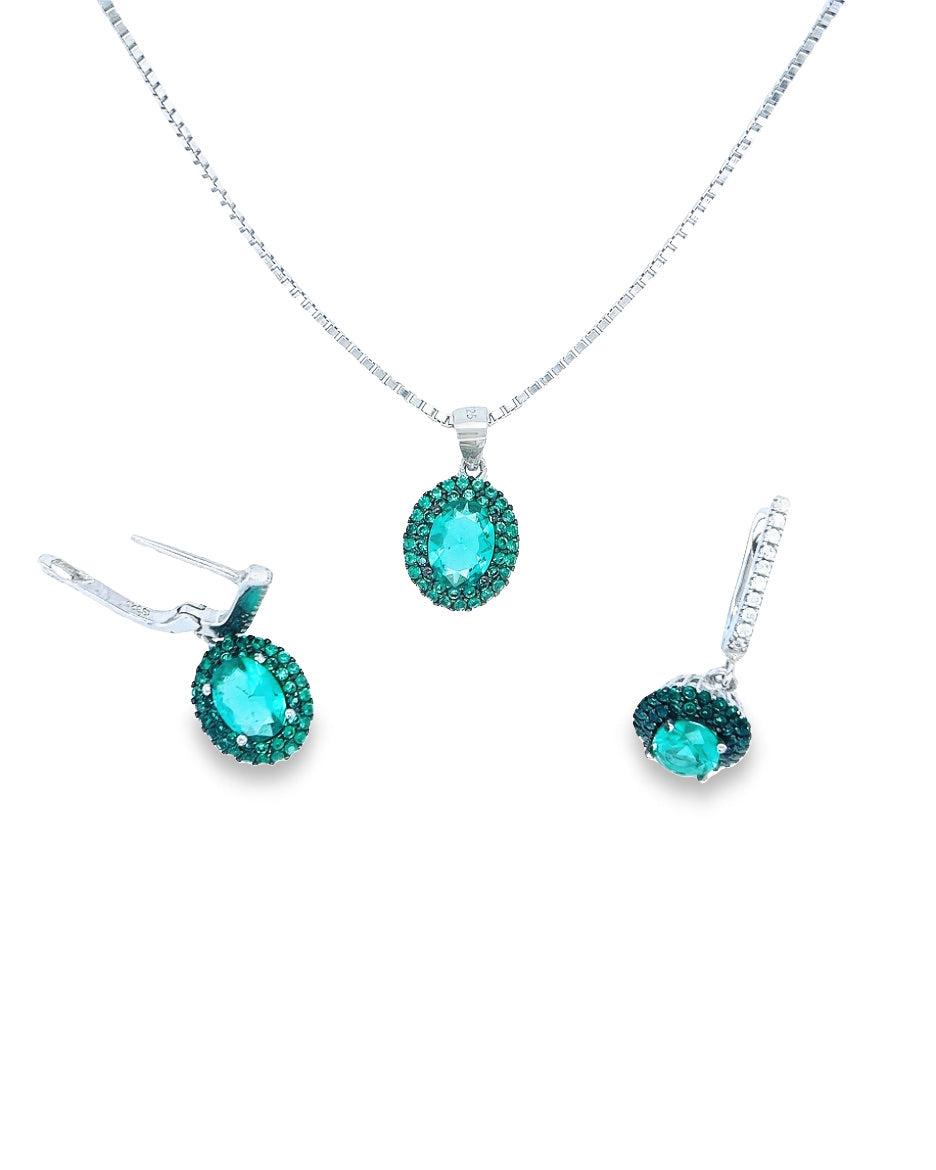 Earrings and Necklace Set