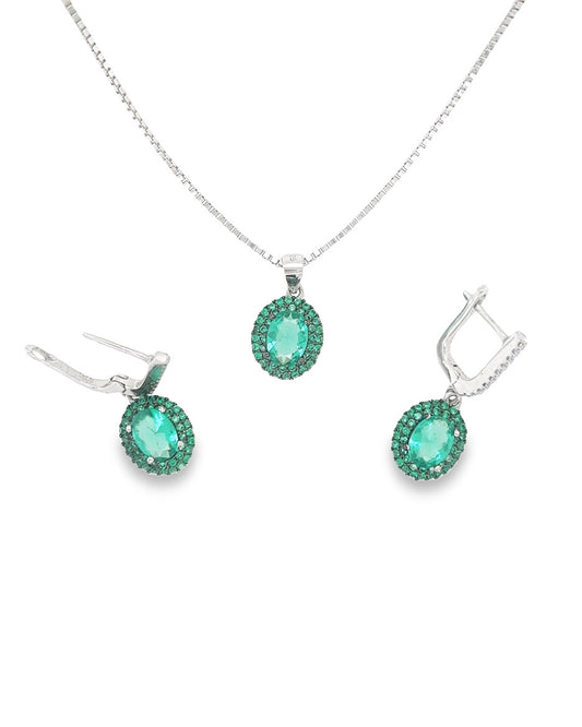 Earrings and Necklace Set