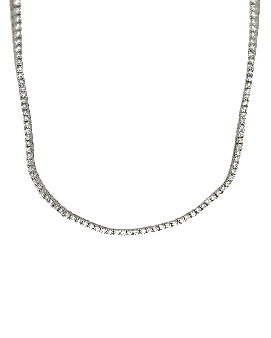 Choker with Cubic Zirconia