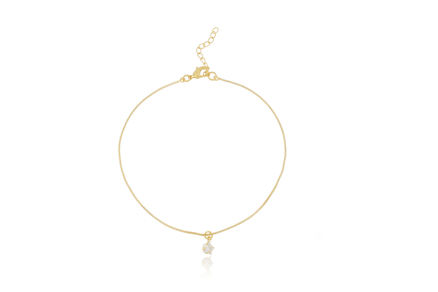 18K Gold Plated Anklet for Women