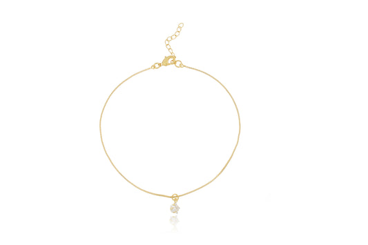 18K Gold Plated Anklet for Women