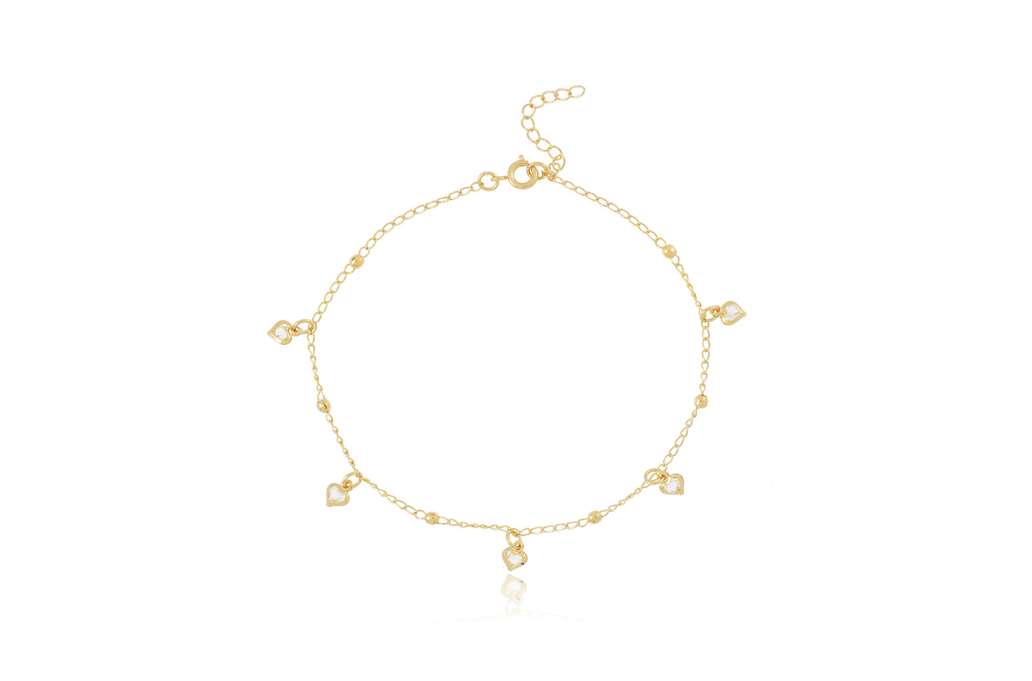 18K Gold Plated Anklet for Women