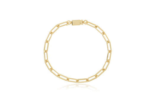 18K Gold Plated male Bracelet