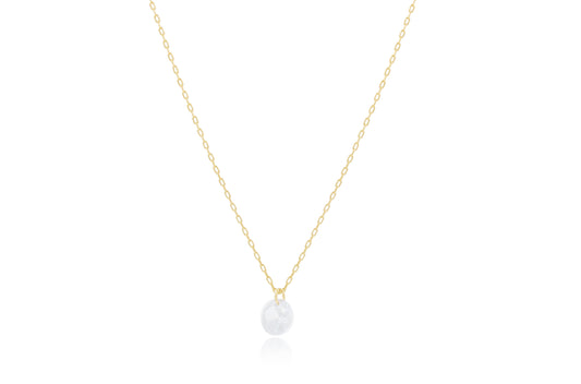 18K Gold Plated Necklace with Pendant