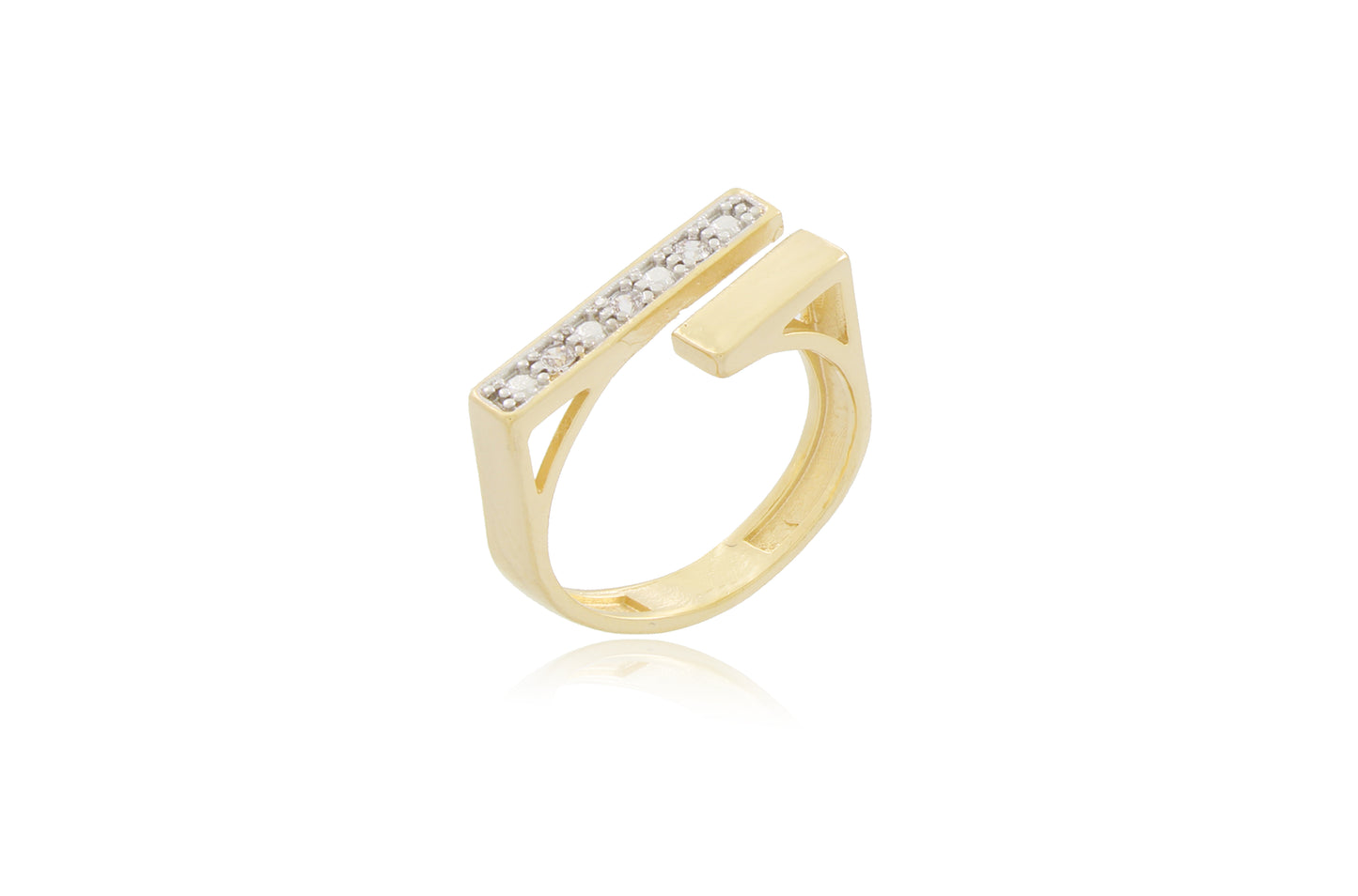 129. 18K Gold Plated Women Ring