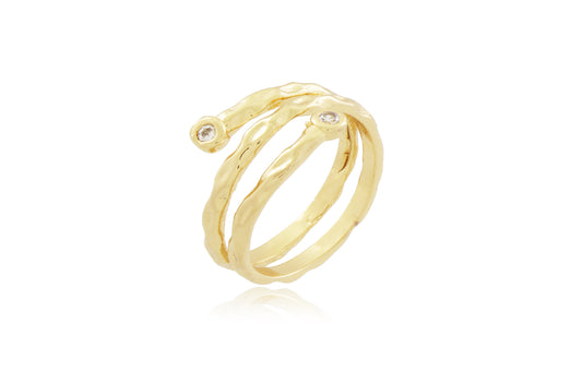 18K Gold Plated Women Ring